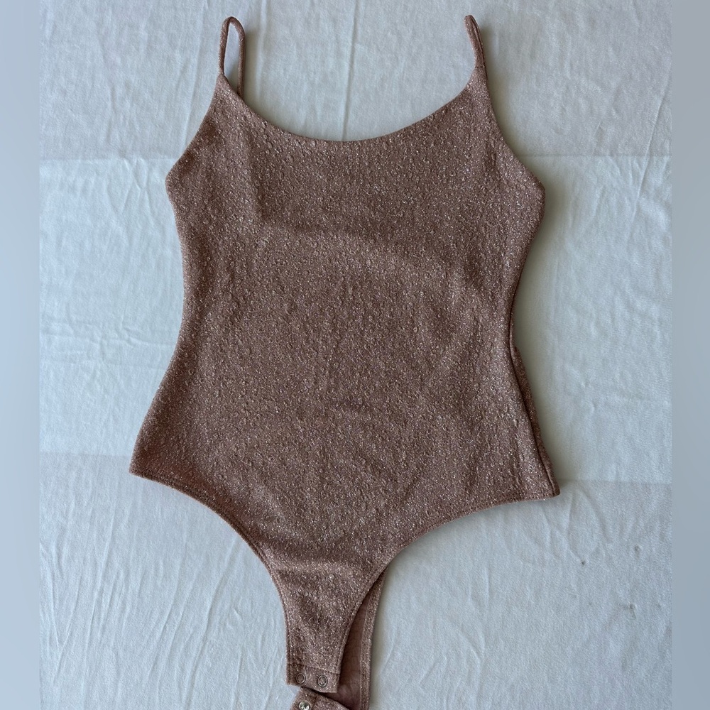 Windsor Sparkling Rose Gold Bodysuit